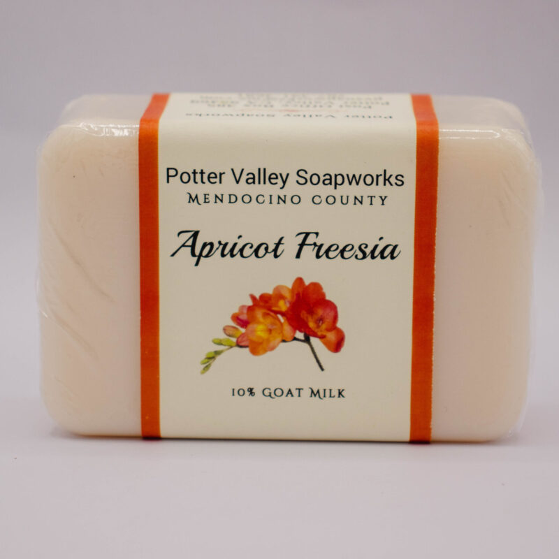 Apricot Freesia Goat Milk Soap